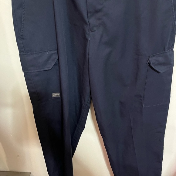 SoftTwill UniFirst Blue Industrial Cargo Pants Sz 32X30 - Picture 3 of 7